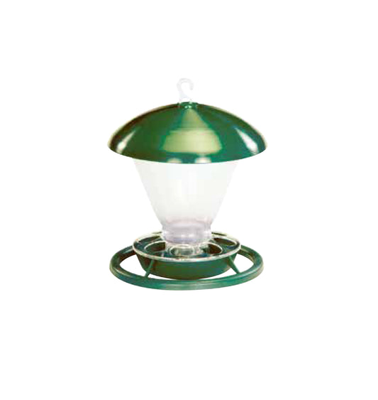 Feed carrier for birds inside large cages