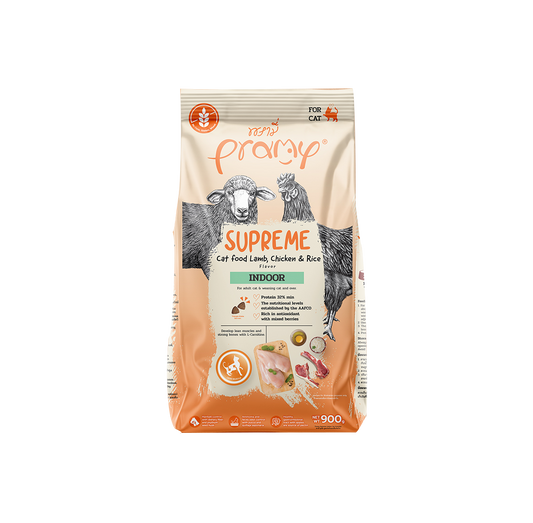 Pramy Supreme Dry Food Indoor Lamb,Chicken&Rice