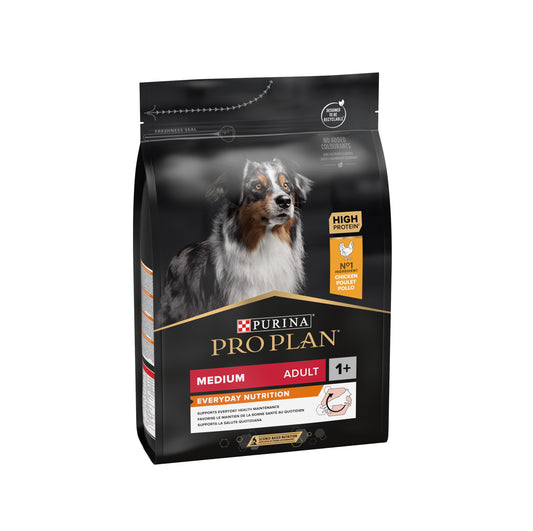 Pro Plan Everyday Nutrition Medium Adult Dry Dog food with Chicken
