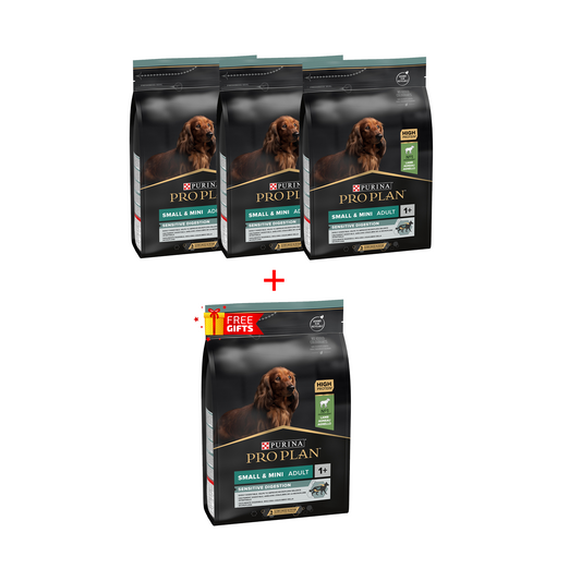 Pro Plan Small and Mini Adult Sensitive Digestion Buy 3 Get 1 Free