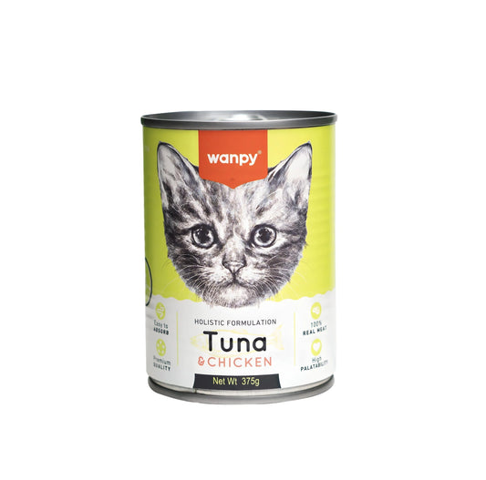 Wanpy Wet Food Canned Tuna & Chicken
