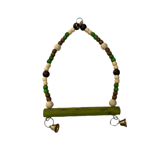 Wooden toy for parrot