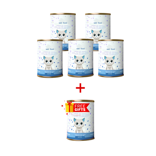 wet food lamb for cats, five and one free