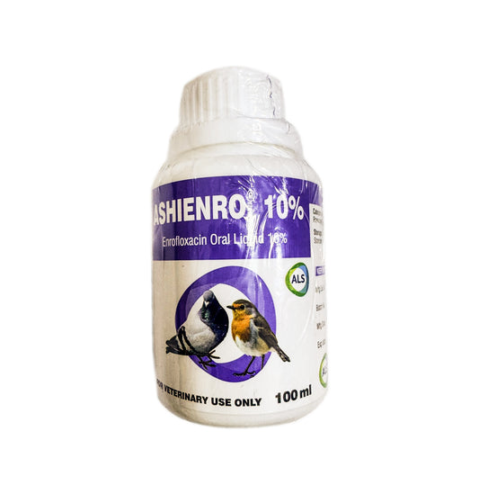 اشيرنو 10%  انروفلوكسين 