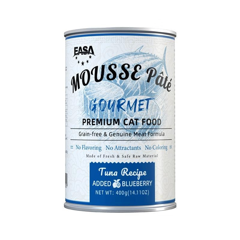 EASA Wet Cat Canned Food Savory Paté Tuna & Blueberry