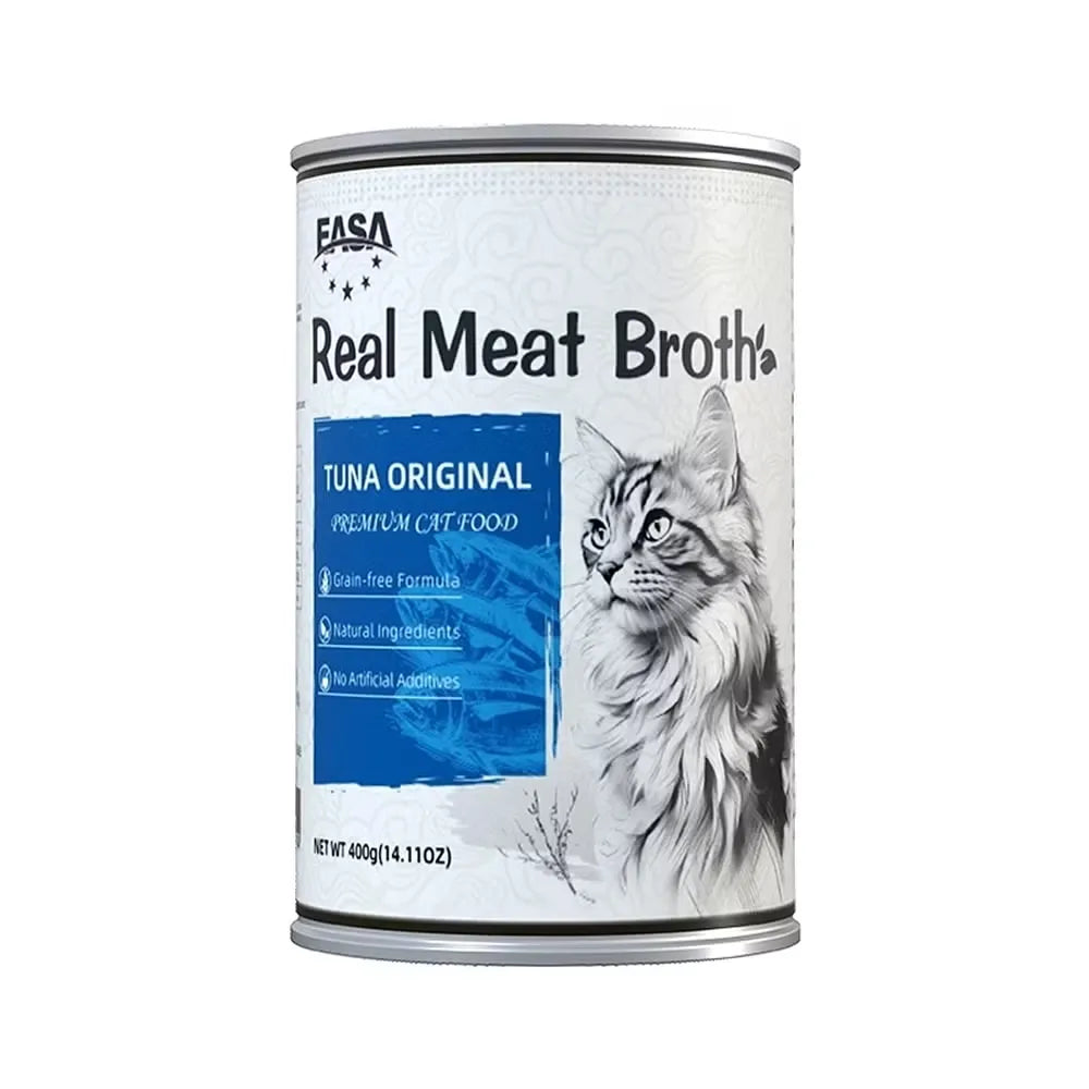 EASA Wet Cat Canned Food Savory in broth Tuna original