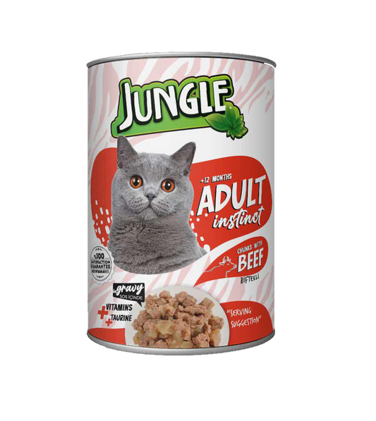 Jungle Wet Food Adult Beef