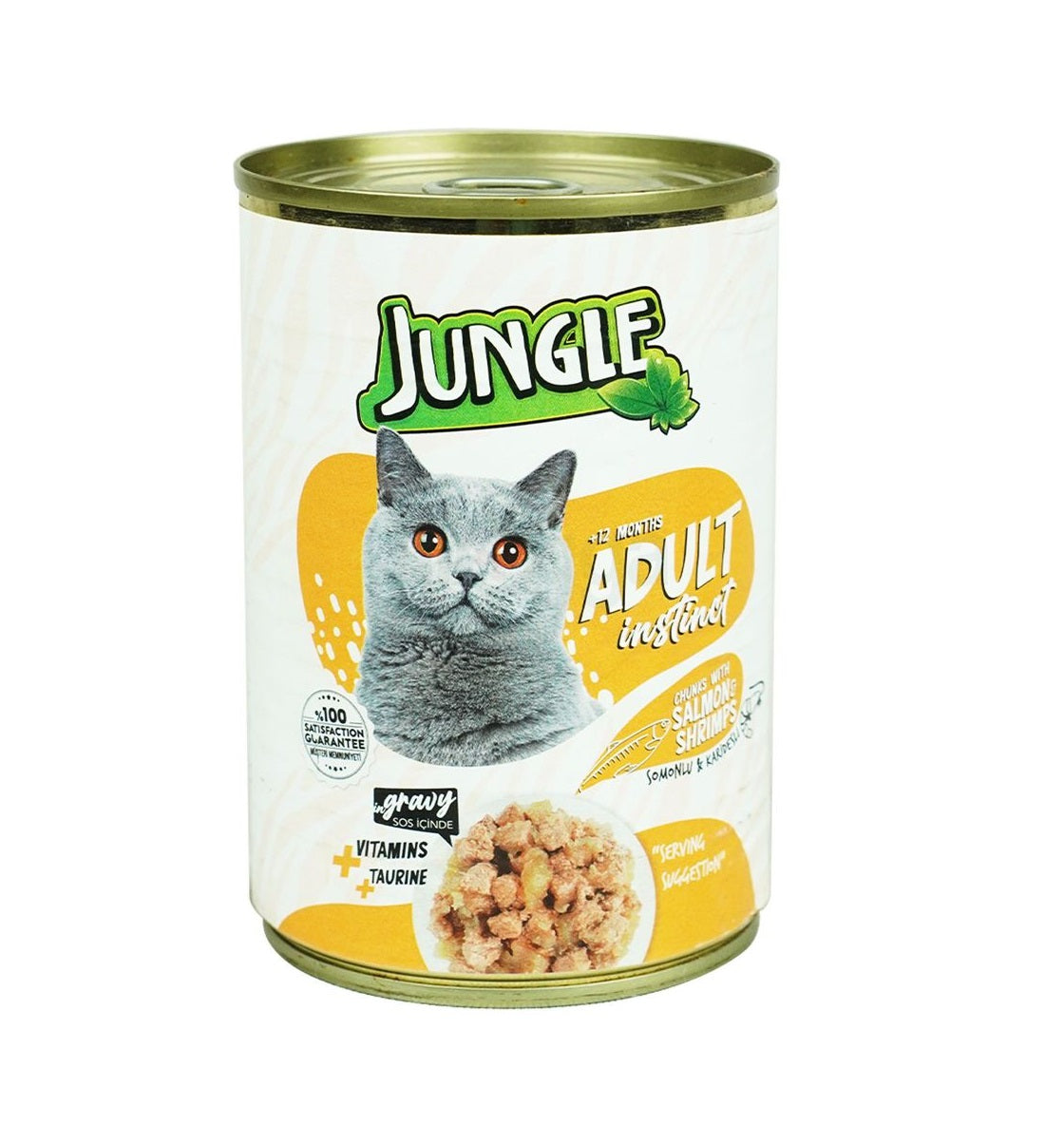 Jungle Wet Food Adult Salmon&Shrimp