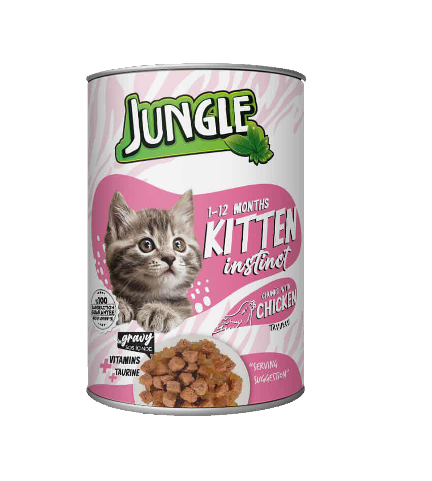 Jungle Wet Food Kitten Chicken