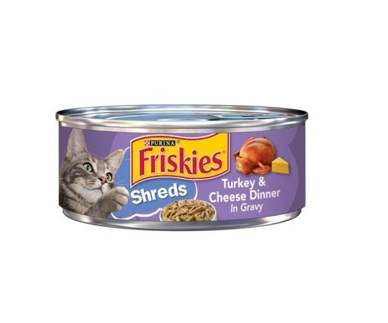 Friskies Turkey with cheese in gravy