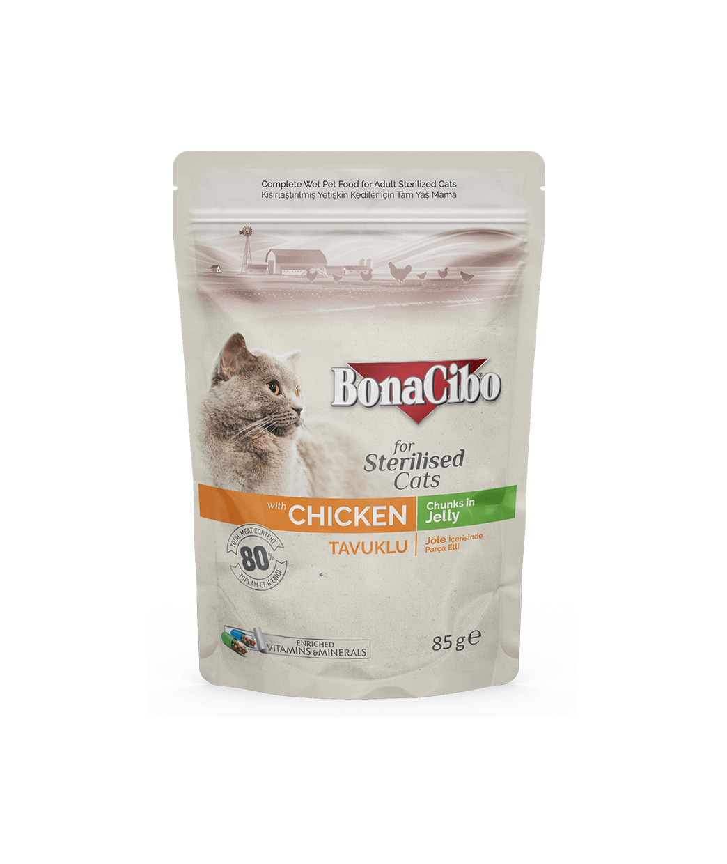 Bona Cibo Chicken 85g