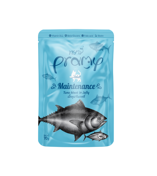 Pramy Tuna Meat in Gravy Maintenance