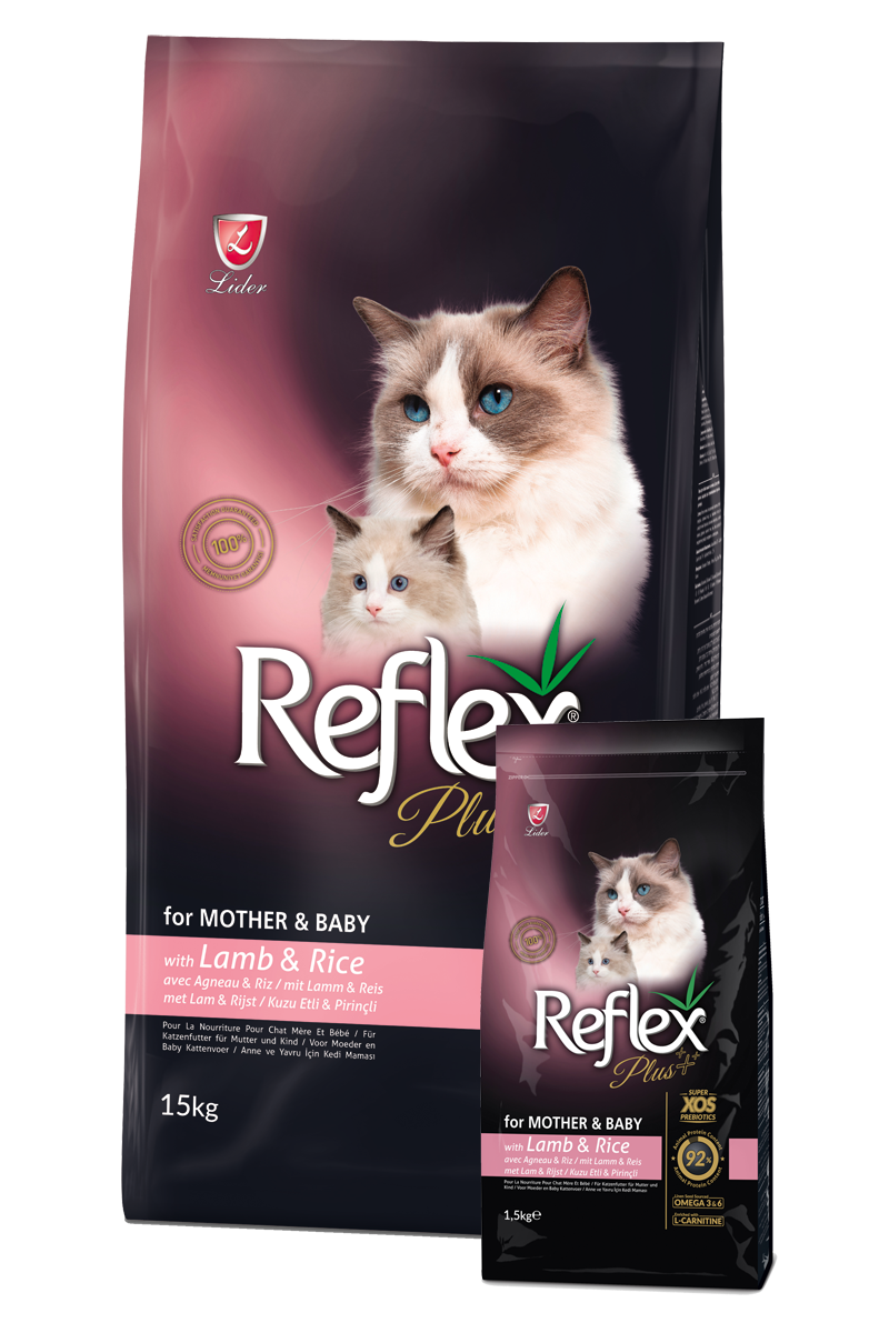 Reflex Plus Mother & Baby Cat Food with Lamb
