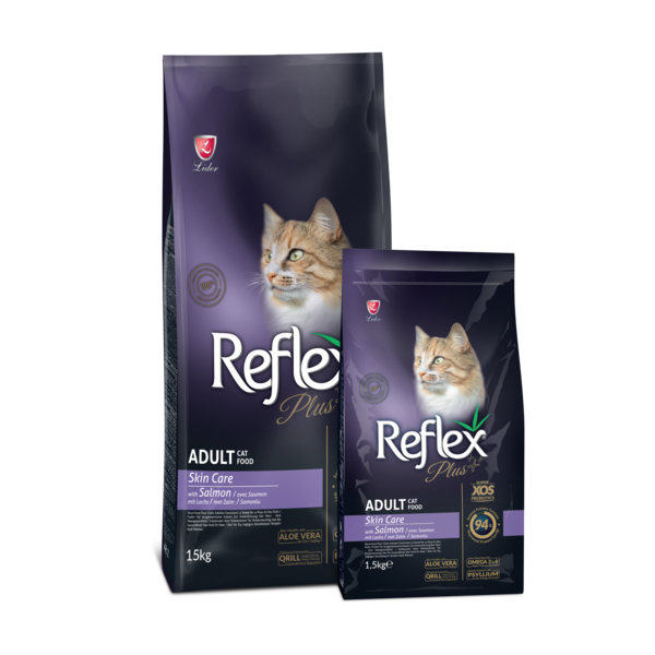 Reflex Plus Skin Care Adult Cat Food with Salmon