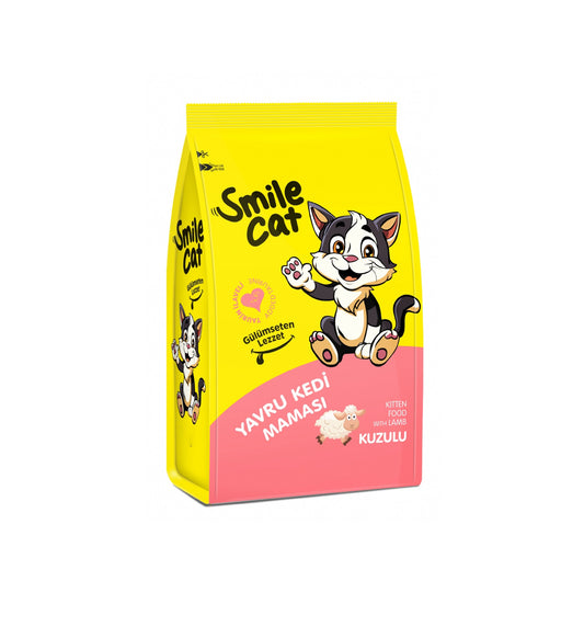 Smile Cat Kitten Food With Lamb