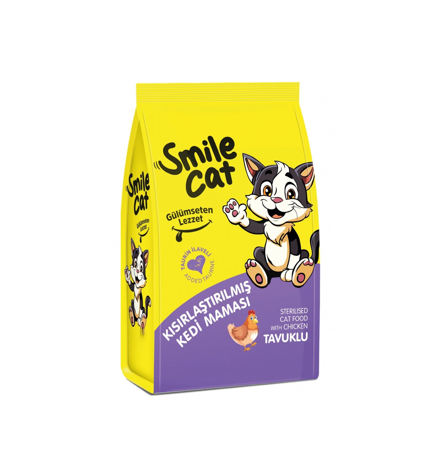 Smile Cat Sterilised Food With Chicken