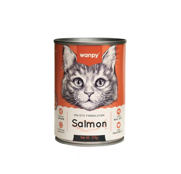 Wanpy Wet Food Canned Salmon