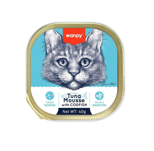 Wanpy Wet Food Tuna With CodFish