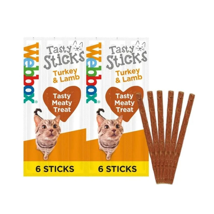 ويب بوكس ديك الرومي ولحم الضأن للقطط