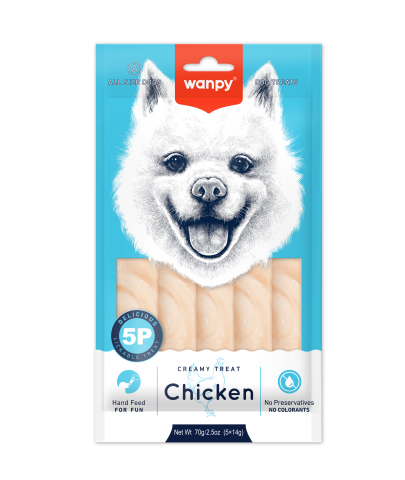 Wanpy Creamy Treats Chicken For dog