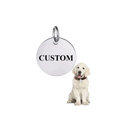Dog tag in the shape of a Round