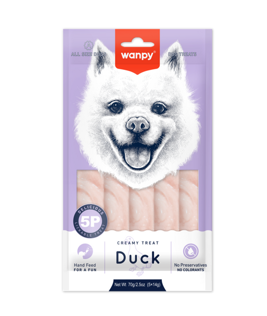 Wanpy Creamy Treats Duck For Dog