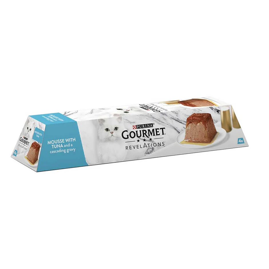 GOURMET Mousse with Tuna Wet Cat Food