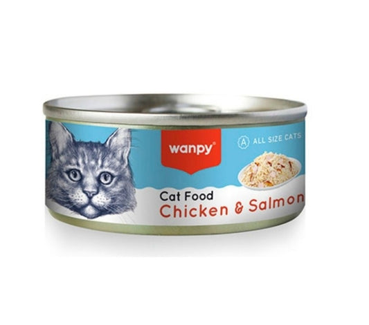 wanpy wet food chicken&Salmon