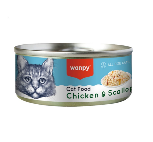 wanpy wet food chicken&Scallop