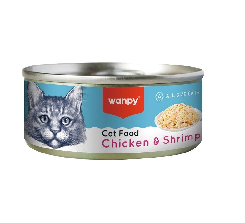 wanpy wet food chicken&shrimp