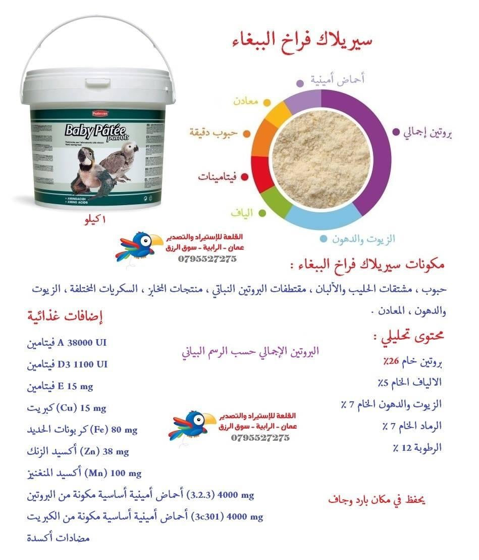 بيبي باروت سريلاك لصغار الببغاء